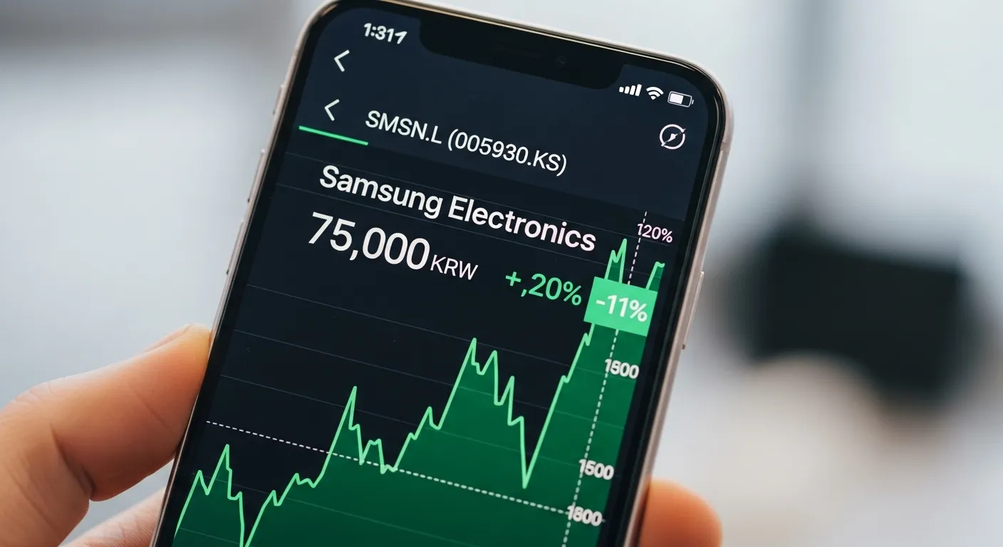 삼성전자 주가는.