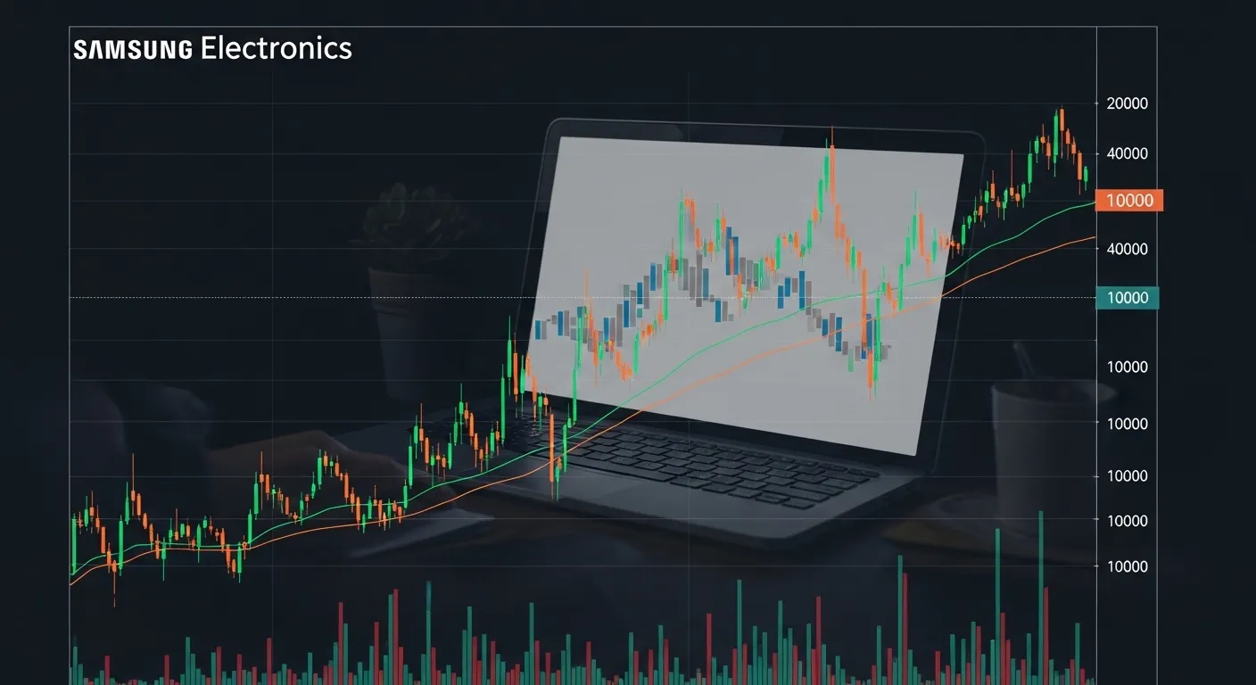 삼성전자주가차트?