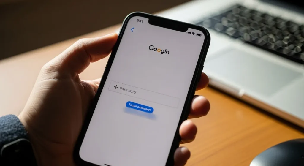 스마트폰 구글 계정 비밀번호 찾기