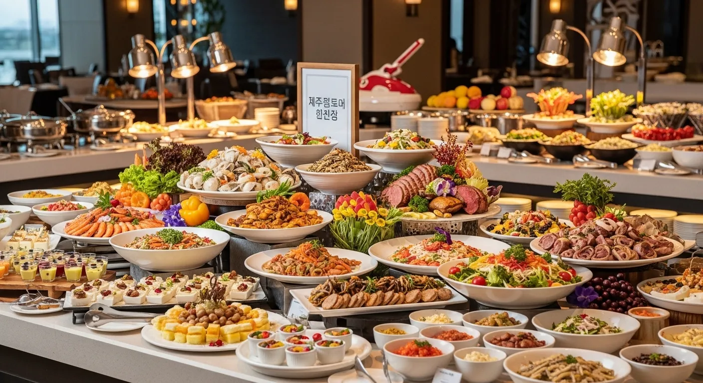 제주 롯데호텔 뷔페 도민할인