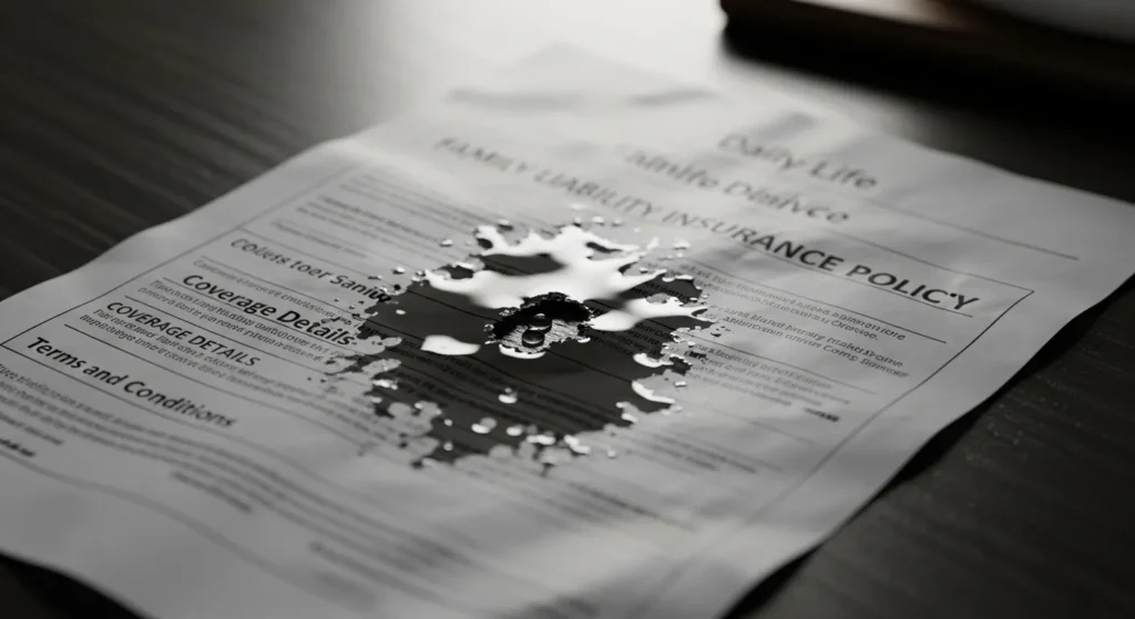 가족일상생활중배상책임보험 누수