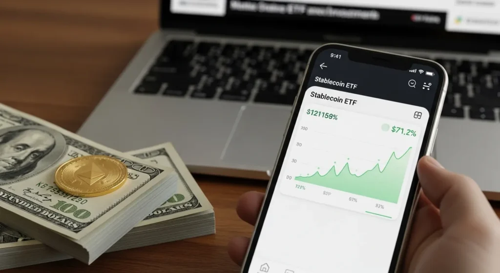 스테이블 코인 관련etf