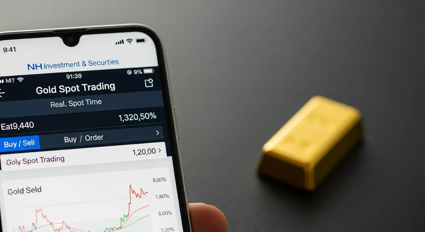 nh투자증권 금현물 거래방법