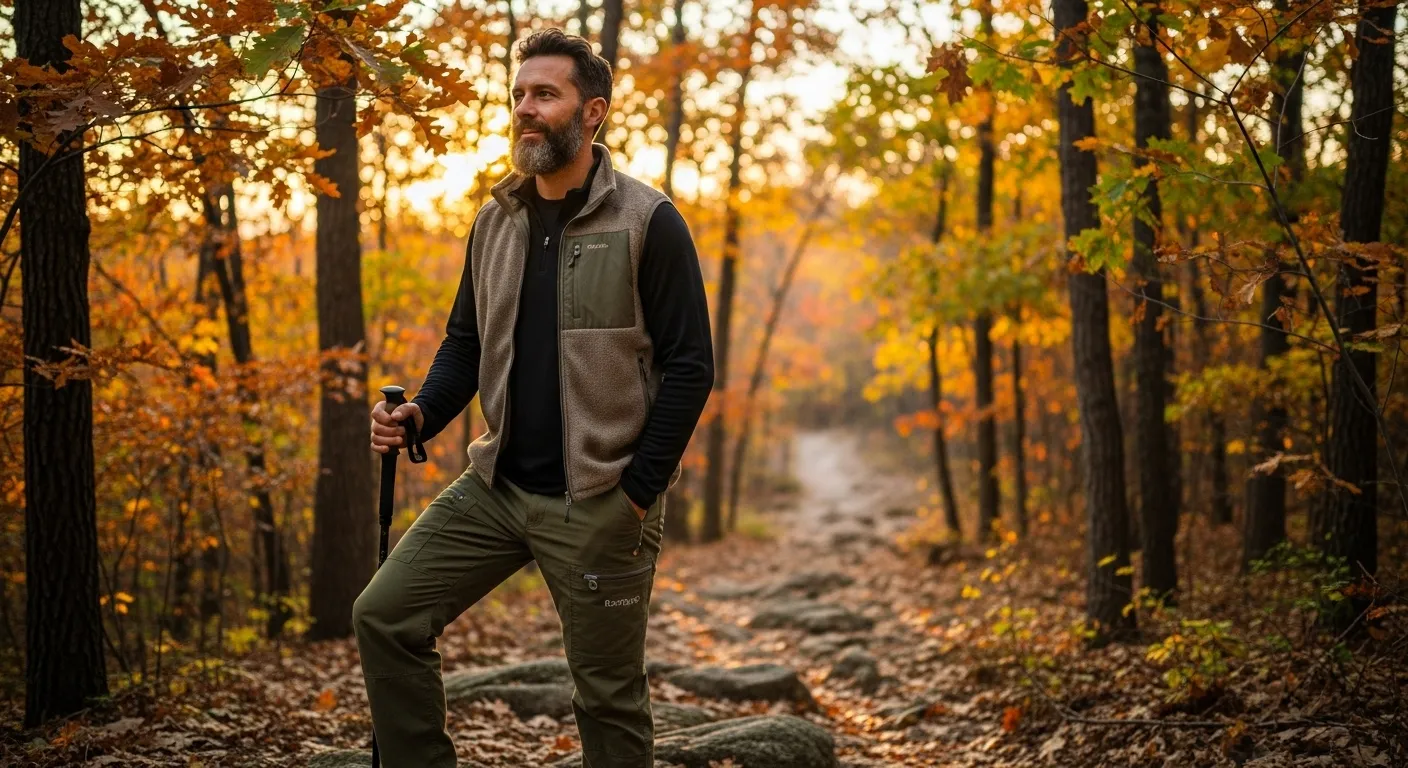 남자 가을 등산바지