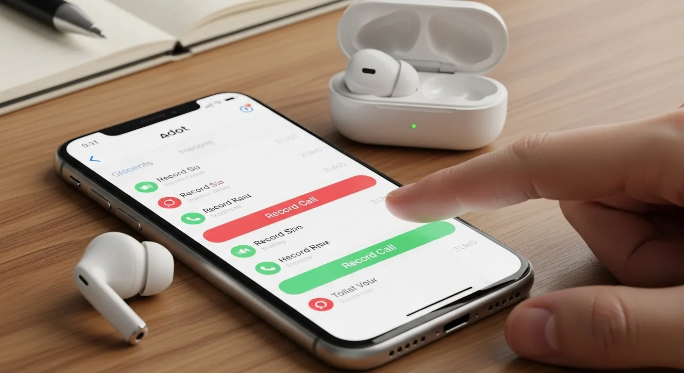 에이닷 아이폰 통화 녹음 방법