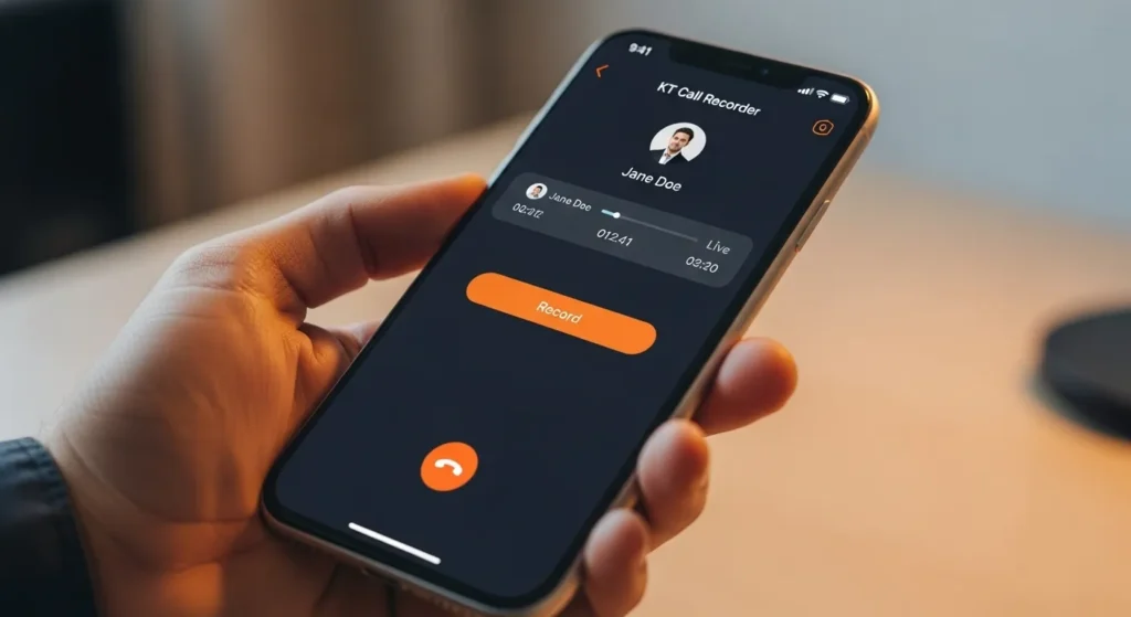 아이폰 통화녹음 앱 kt
