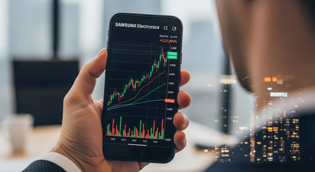 삼성전자 주가는.