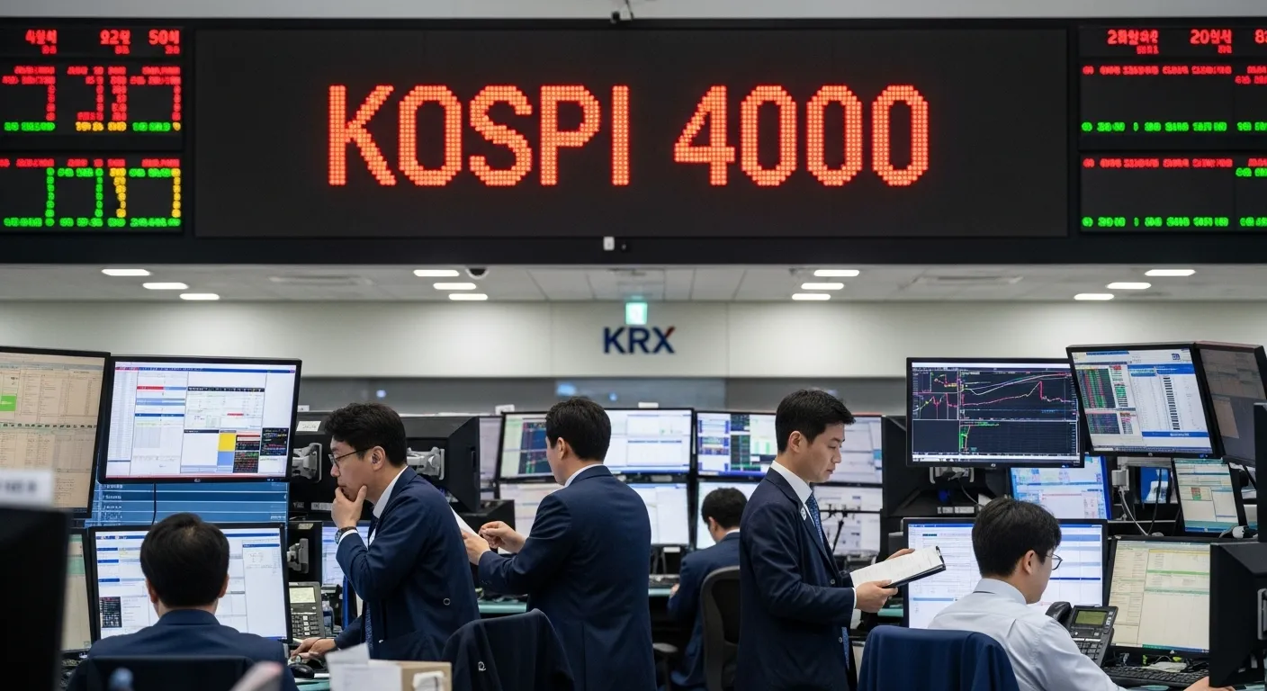코스피 4000 이유