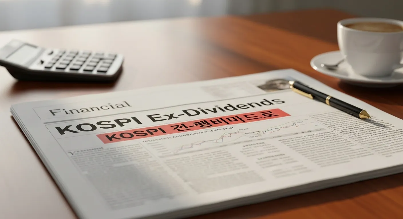 코스피 배당락